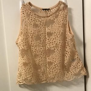 Zara Crochet Lace Tank